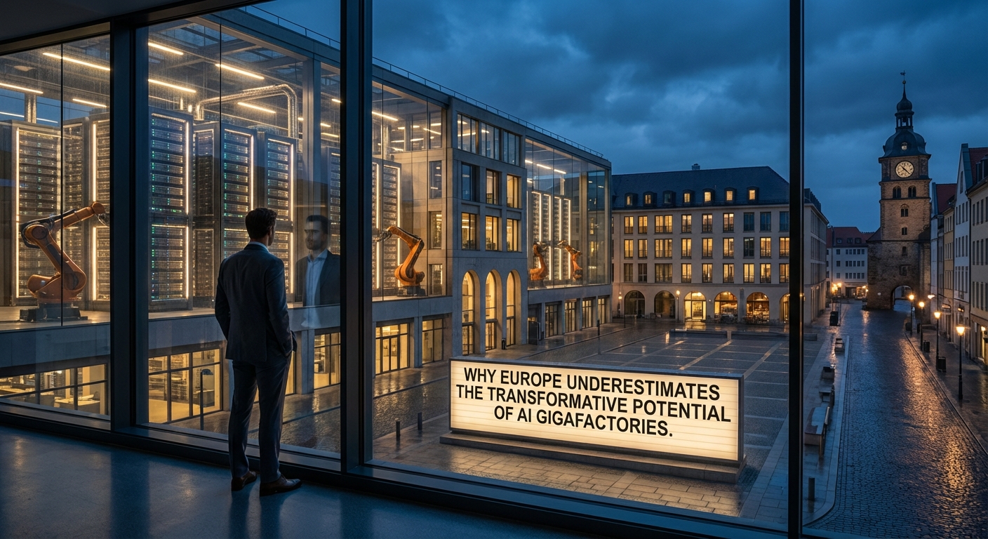 Pourquoi l’Europe sous-estime le potentiel transformateur des Gigafactories d’IA