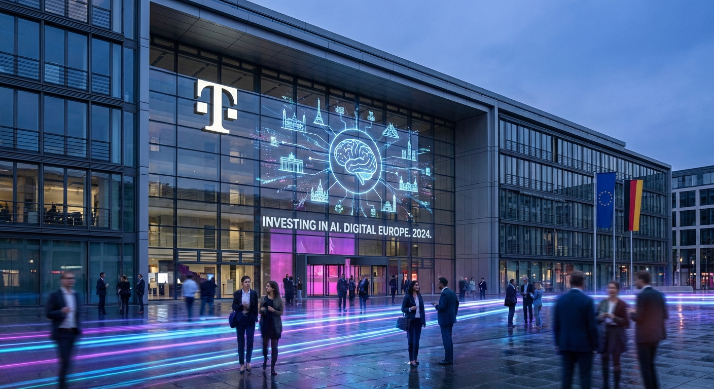 L'Investissement Stratégique de Deutsche Telekom dans l'IA : Un Jalon pour l'Europe Numérique