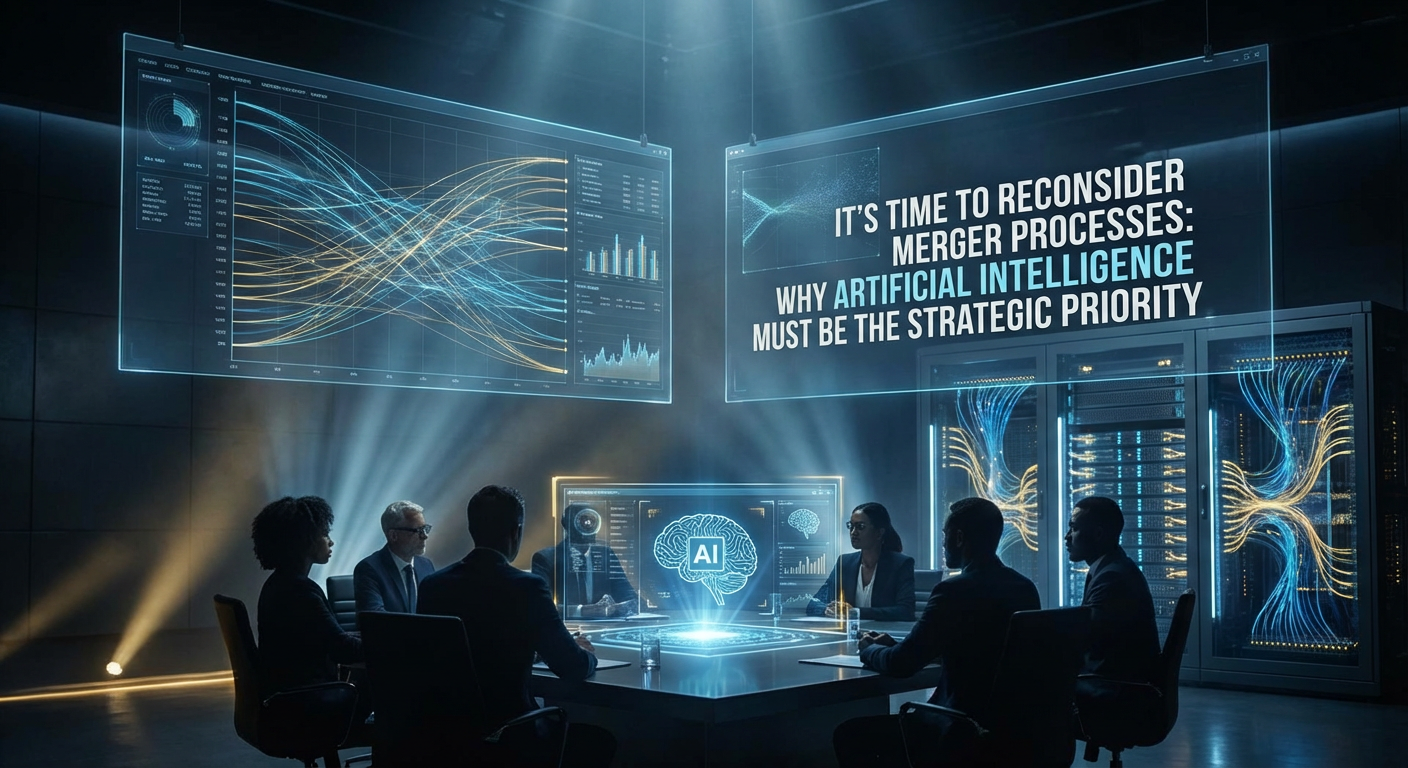 Il est temps de reconsidérer les processus de fusion : pourquoi l’intelligence artificielle doit être la priorité stratégique