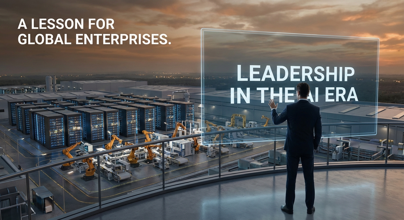 La Nécessité d’un Leadership Fort à l’Époque des Mégausines d’IA : Une Leçon pour les Entreprises Mondiales