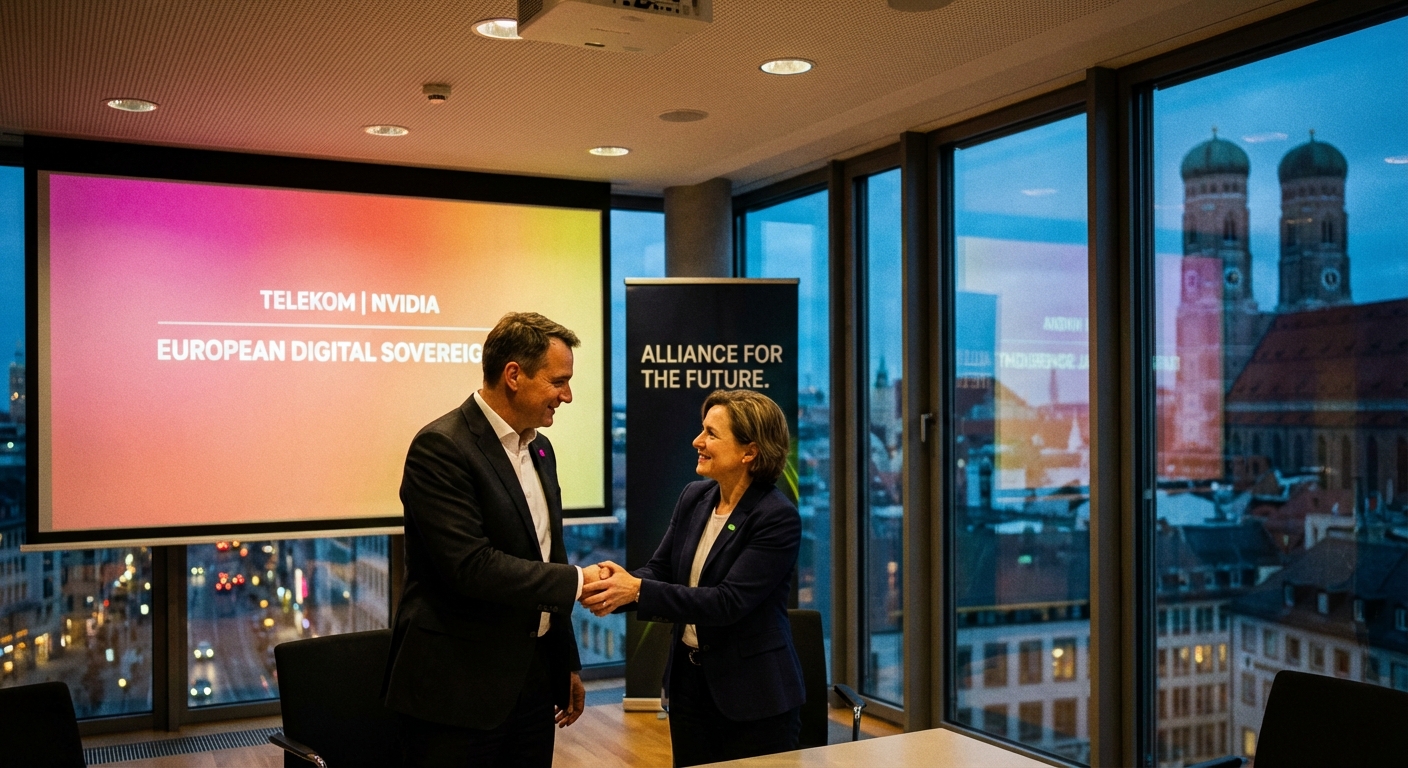 L'Alliance Telekom-Nvidia à Munich: Un Moment Décisif pour la Souveraineté Numérique Européenne