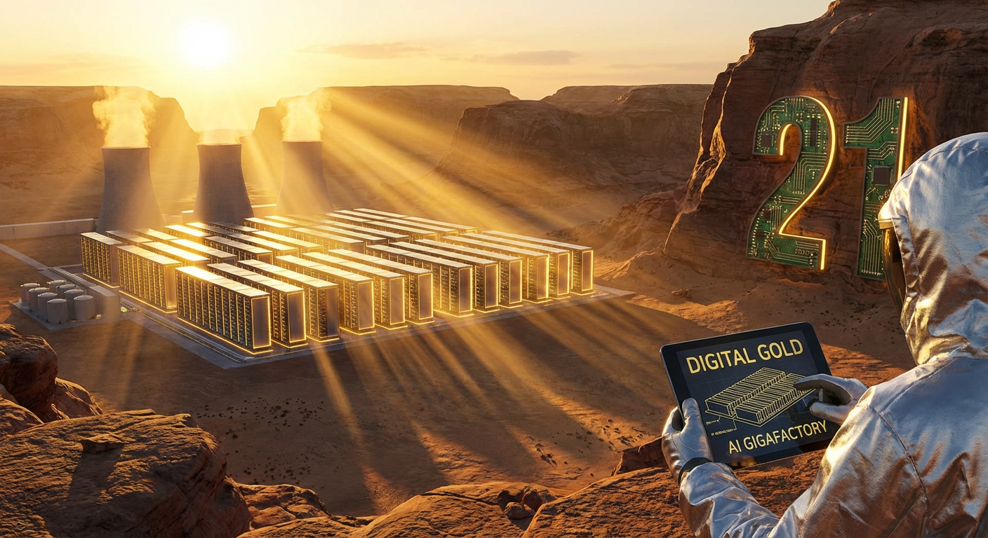 L’Or Numérique : Pourquoi les AI Gigafactories Sont le Véritable Trésor du XXIe Siècle