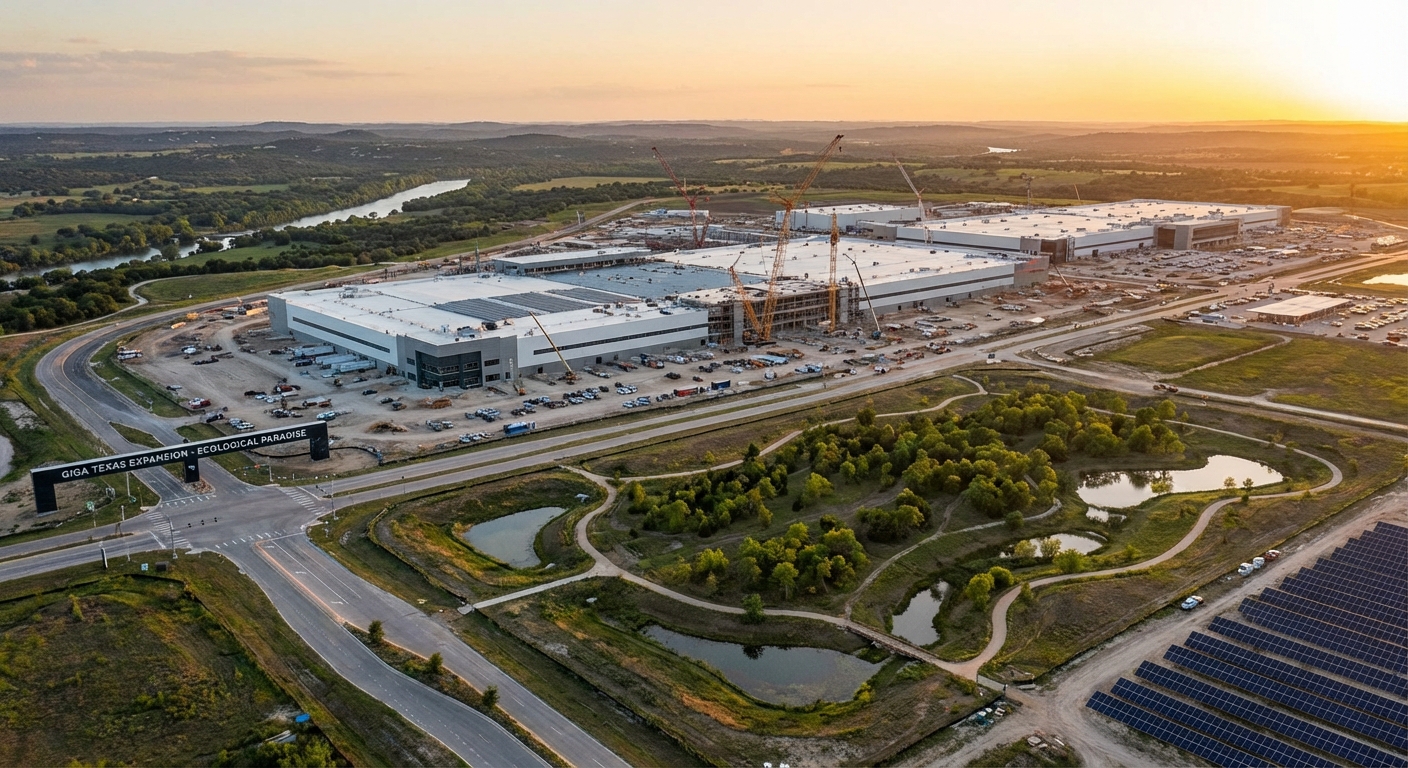 L’Expansion de Giga Texas : Un Jalon Décisif pour l’Intelligence Artificielle et l’Innovation Industrielle